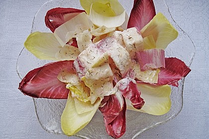 Salatsauce f&uuml;r Chicor&eacute;e - Salat 1