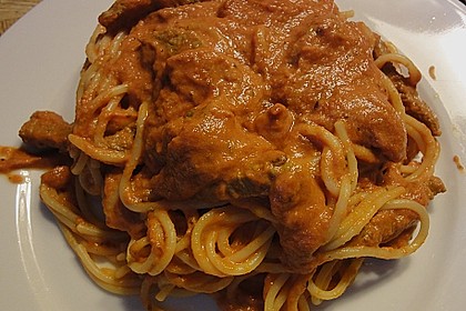 Schnelle Spaghetti mit Rouladenst&uuml;ckchen 2