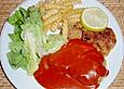 Schnitzel mit Paprika - Rahmsauce wie bei Mutti
