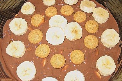 Bananen - Schokolade - Schichtdessert