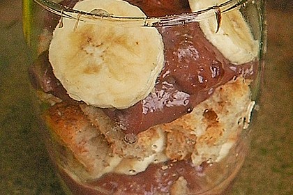 Bananen - Schokolade - Schichtdessert 2