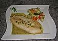 Buttersauce f&uuml;r gebratenen Fisch