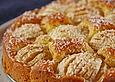 Versunkener Apfelkuchen