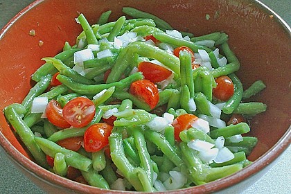 Bohnensalat mit Tomaten