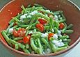 Bohnensalat mit Tomaten