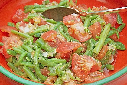 Bohnensalat mit Tomaten 2