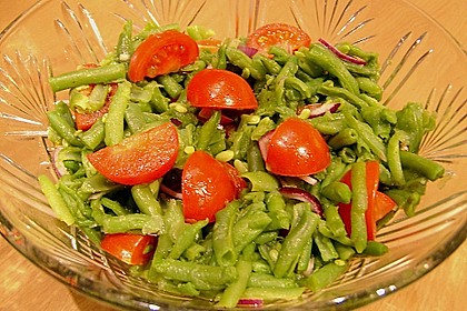 Bohnensalat mit Tomaten 3