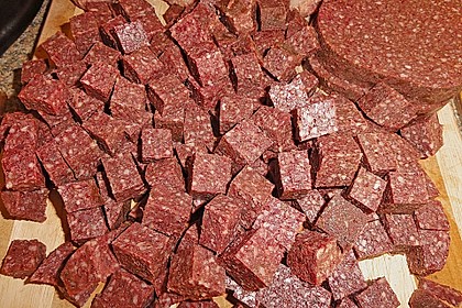 Gebratene Gr&uuml;tzwurst &agrave; la Oma 1