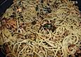 Spaghettini asiatisch angehaucht