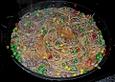 &Uuml;berbackener Spaghettiauflauf