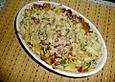 Vegetarischer Nudelauflauf mit K&uuml;rbis