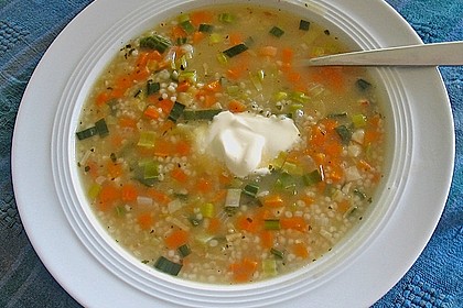 Gem&uuml;sesuppe
