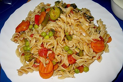 Italienische Gem&uuml;se - Nudeln