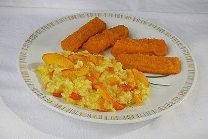 K&uuml;rbis - Wei&szlig;wein - Risotto 1