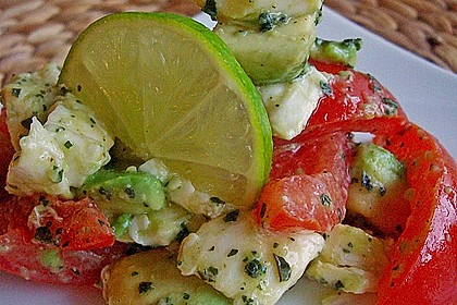 Tomaten - Avocado - Salat 2