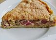 Omi Lores Rhabarberkuchen mit Guss
