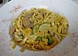 Tagliatelle in Champignon - Rahmsauce