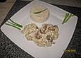 Schweinefilet mit Pfifferlingen in Sahnesauce
