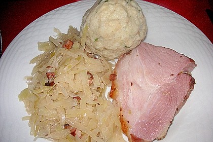 Warmer Krautsalat