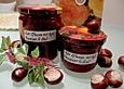 Herbstliche Marmelade mit roten Pflaumen, Brombeeren und &Auml;pfeln