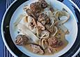 Frikadellen mit Steinpilzsauce