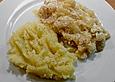 Schweineschnitzel mit &Auml;pfeln geschmort
