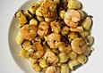 Gnocchi mit Salbei und Garnelen