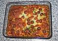 Schneller Nudelauflauf mit Tomatensauce und W&uuml;rstchen