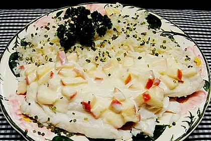 Dorschfilets mit Apfel - Meerrettichsauce 2