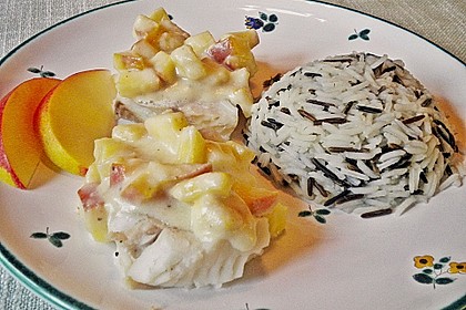 Dorschfilets mit Apfel - Meerrettichsauce 3