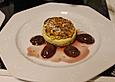 Sherrycreme mit Portweinbirnen