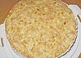 Apfel - Wein - Torte mit Mandelb&ouml;den