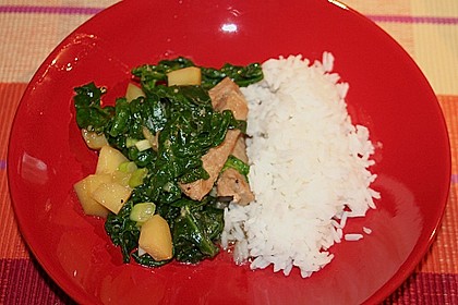 W&uuml;rziges Schweinefleisch mit Kartoffeln 1