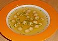 Suppe mit Parmesannocken