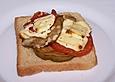 Auberginen - Tomaten - Toast