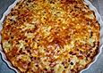 Quiche mit Schinkenw&uuml;rfeln