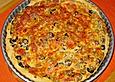 Bl&auml;tterteig - Oliven - Quiche