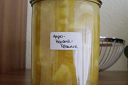 Apfel - Bananen - Pflaumenmarmelade