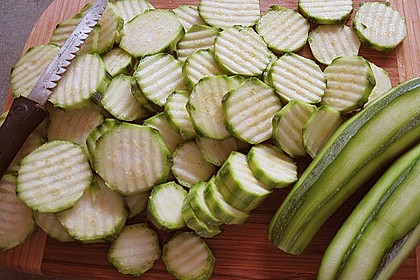 Eingemachte Zucchinischeiben 1