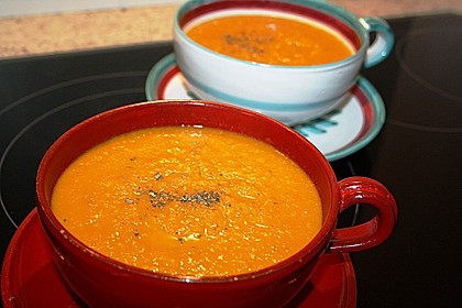 Frische M&ouml;hrensuppe 1