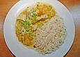 Putencurry mit Aprikosen