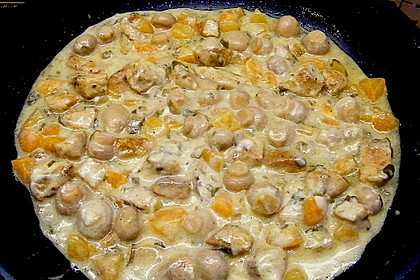 Putencurry mit Aprikosen 2