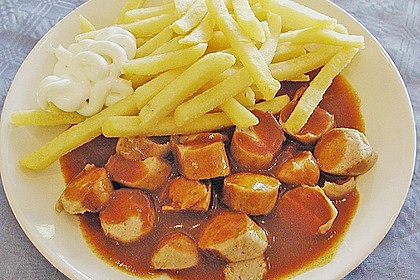 Currysauce zu Currywurst