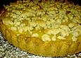 Isas Pfirsich - Zimt - Streuselkuchen mit Puddingcreme