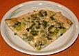 Vegetarischer Flammkuchen