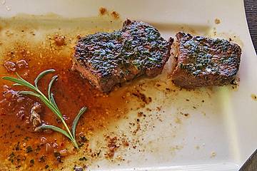Marinierte Rumpsteaks