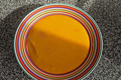 K&uuml;rbissuppe mit Kokosmilch