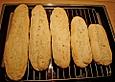 Herzhaftes Zwiebelbrot oder Zwiebelbaguette