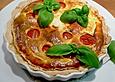 Tomaten - Ziegenk&auml;se - Quiche