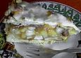 Gedeckter Apfelkuchen